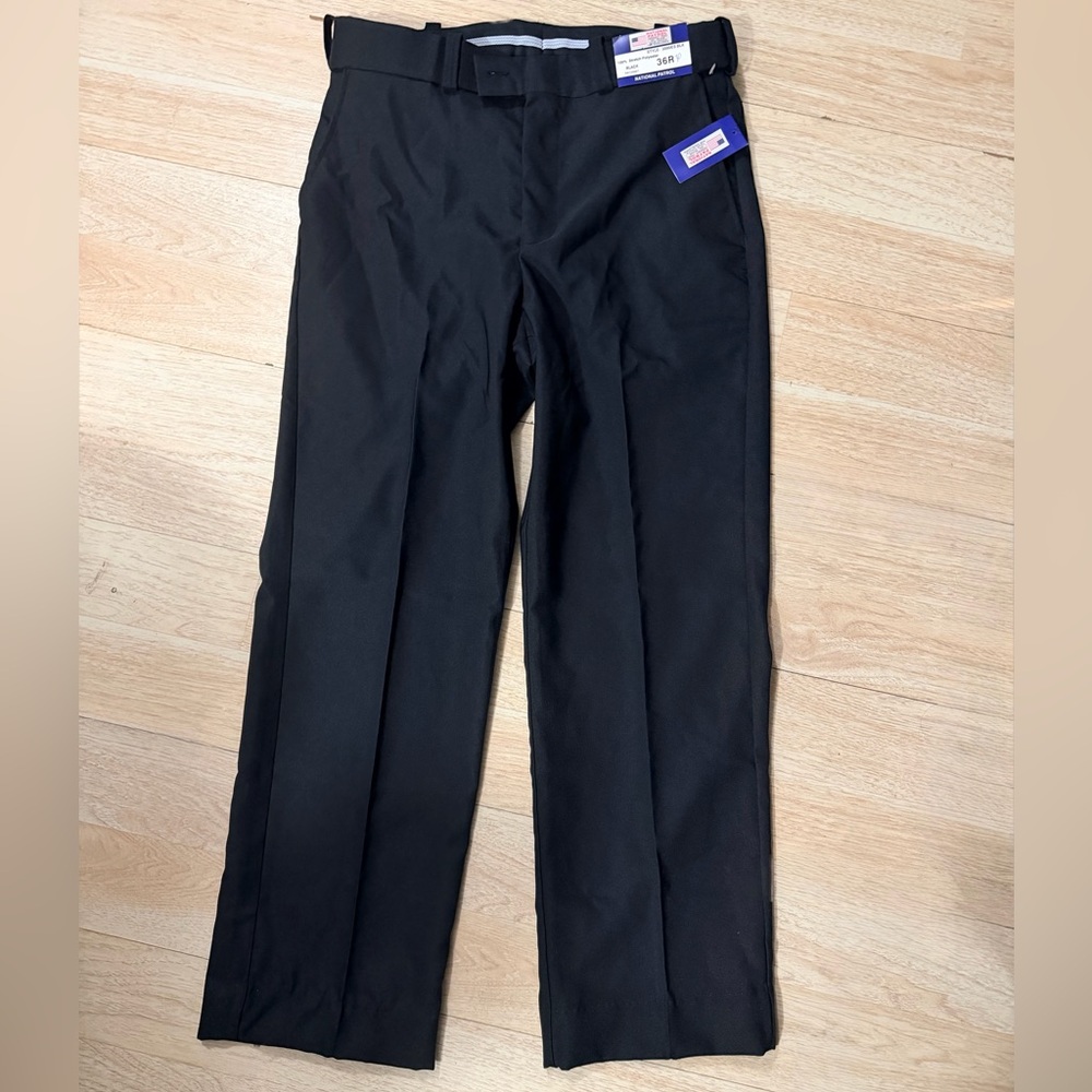 Men's Black Dress Pants National Patrol